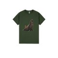 Forest Green front flat lay