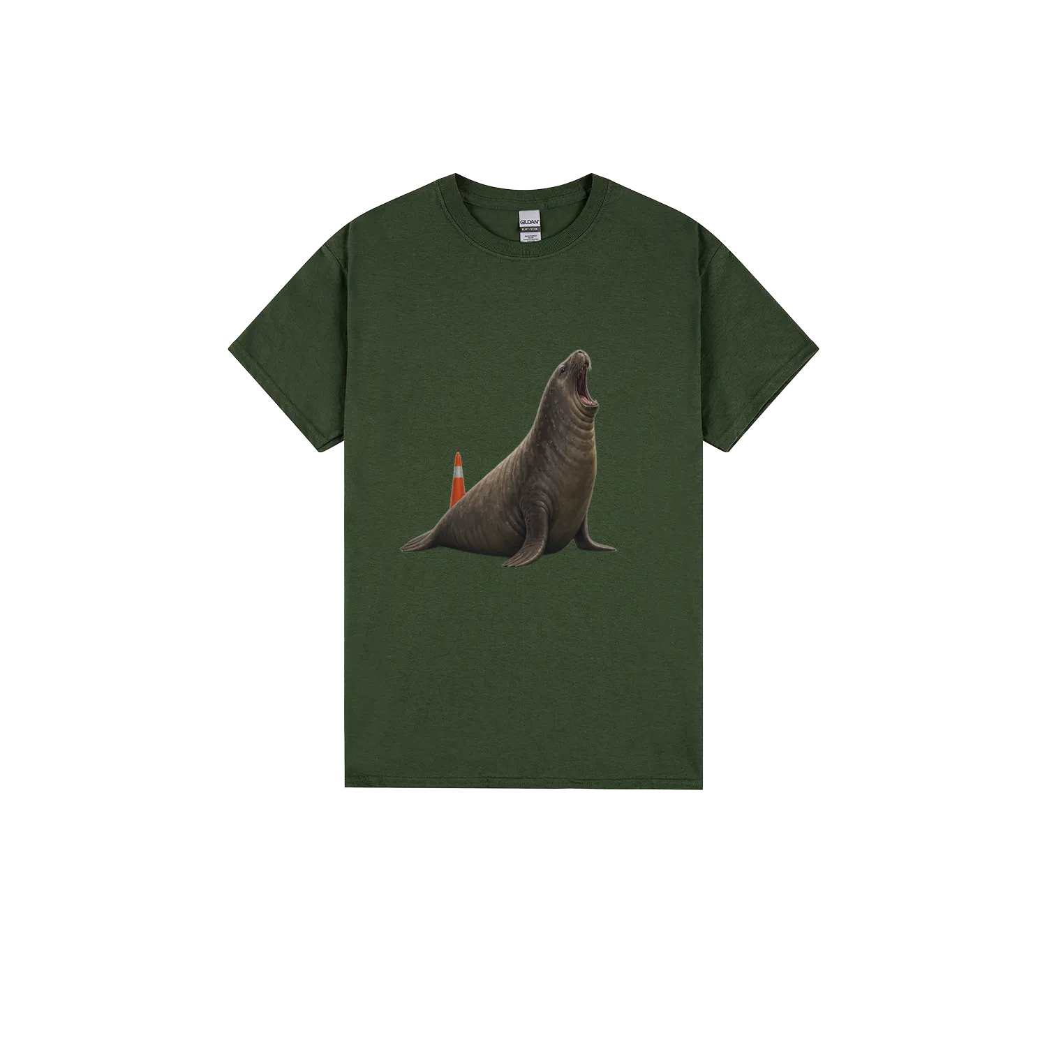 Forest Green front flat lay