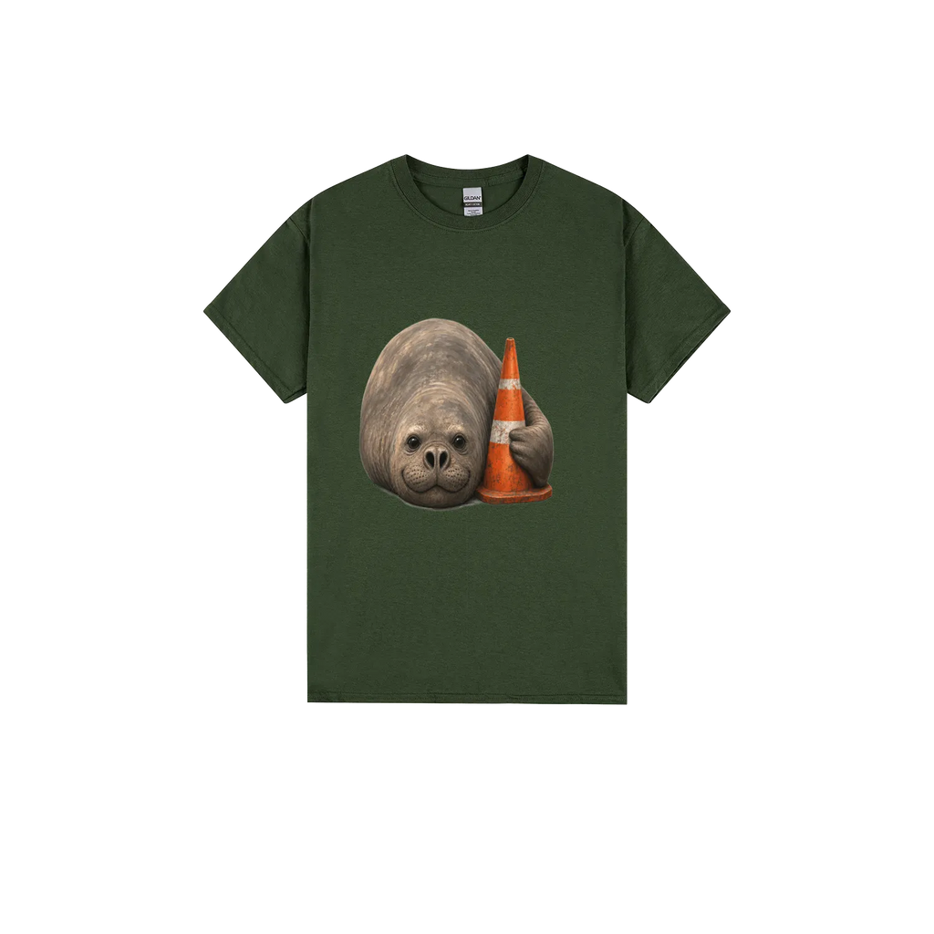 Forest Green front flat lay