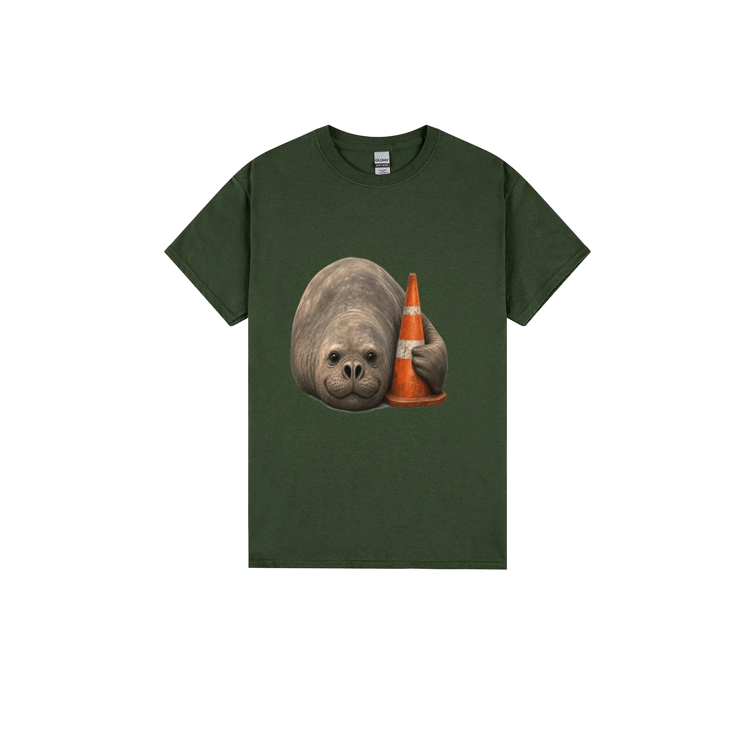 Forest Green front flat lay