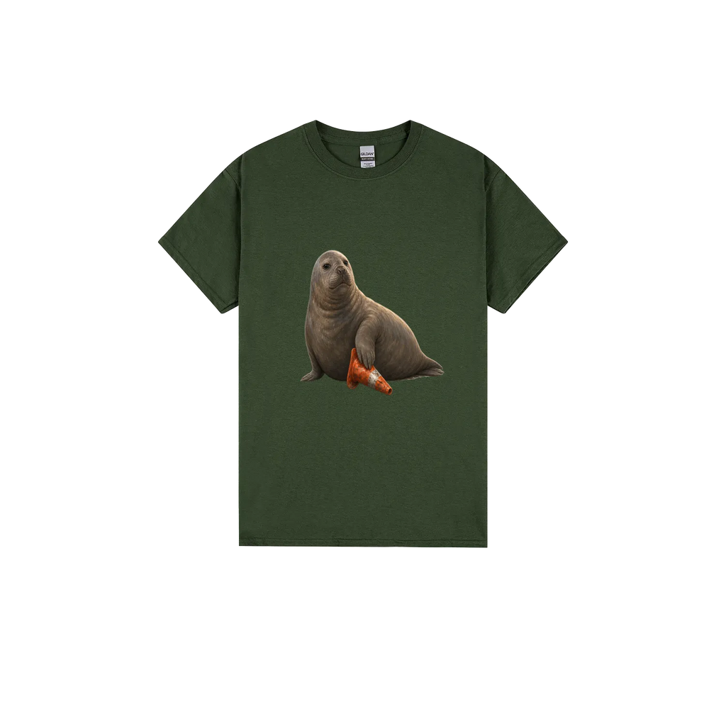 Forest Green front flat lay