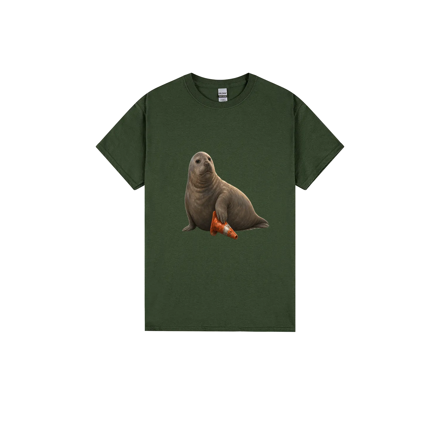 Forest Green front flat lay
